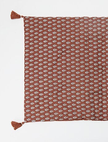 Almofada de assento de sofá estampada