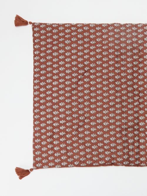 Almofada de assento de sofá estampada - Kiabi