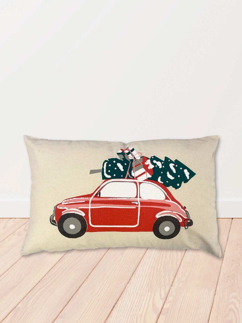 Almofada de Natal carro VERMELHO - Kiabi