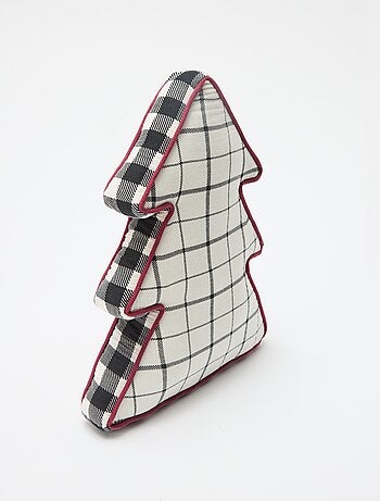 Almofada de Natal em forma de árvore