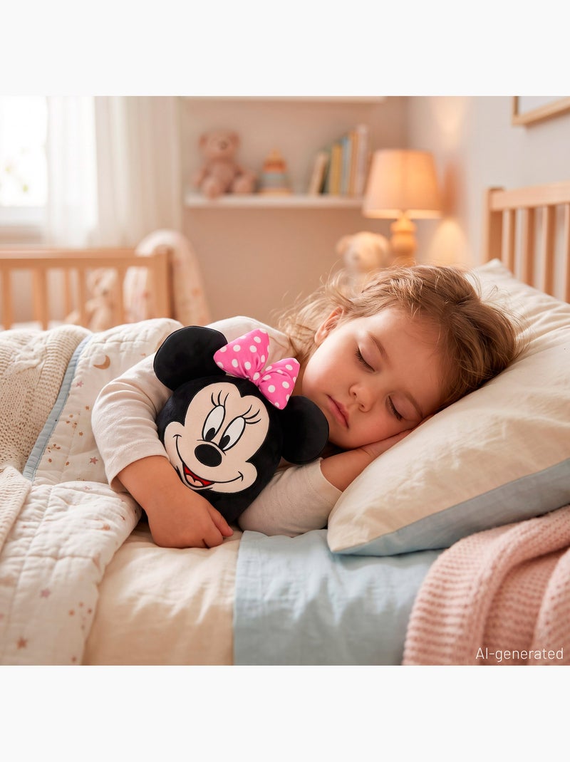 Almofada de pelúcia da minnie mouse, 22 cm + 3 anos Rosa - Kiabi