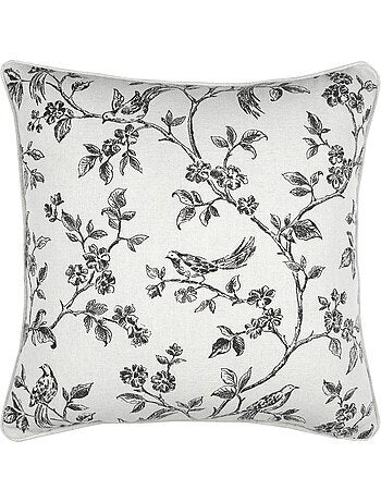 Almofada decorativa com estampado floral