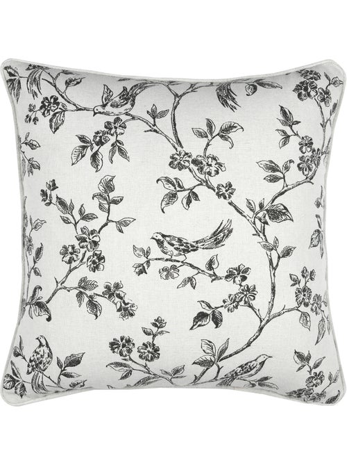 Almofada decorativa com estampado floral - Kiabi