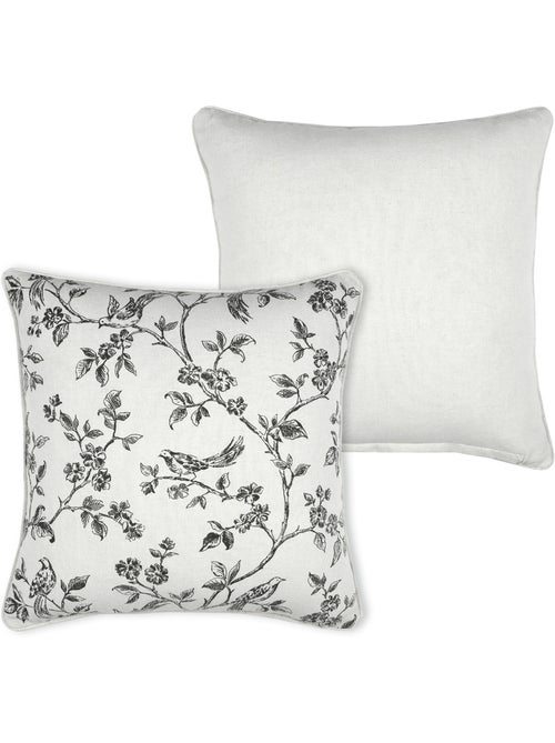 Almofada decorativa com estampado floral - Kiabi
