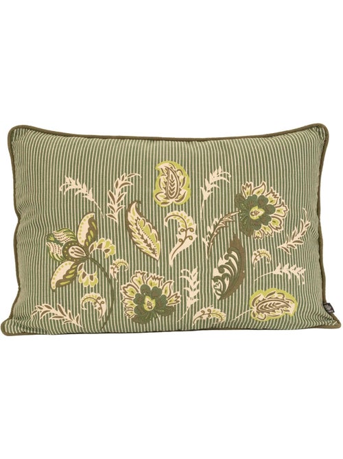 Almofada decorativa em polilinha com motivo floral - Kiabi