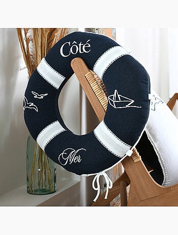 Almofada decorativa em polycotton para bóias de mar