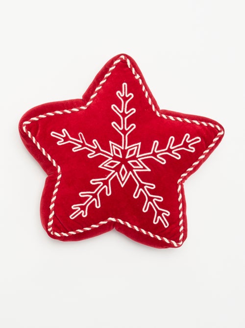 Almofada em forma de estrela de Natal - Kiabi Almofada em forma de estrela de Natal - Kiabi