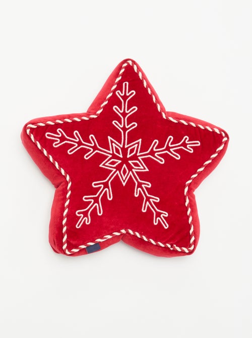 Almofada em forma de estrela de Natal - Kiabi Almofada em forma de estrela de Natal - Kiabi