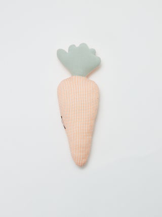 Almofada em forma de frutas e legumes - cenoura