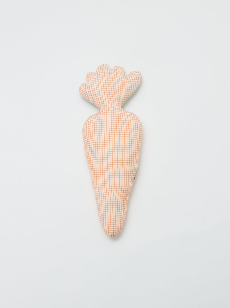 Almofada em forma de frutas e legumes - cenoura LARANJA - Kiabi