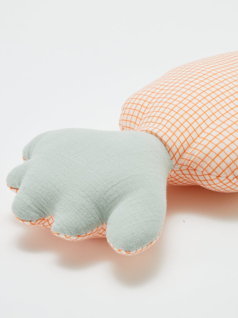 Almofada em forma de frutas e legumes - cenoura LARANJA - Kiabi