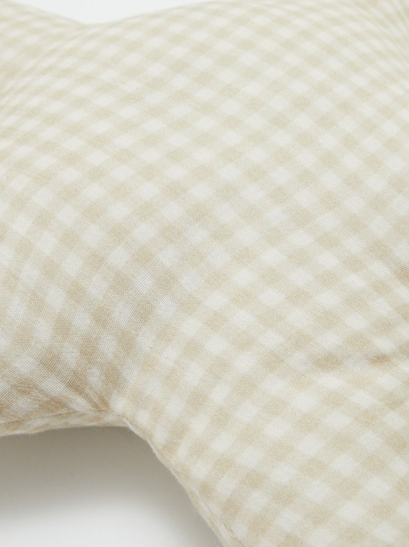 Almofada estrela - Kiabi Home BEGE - Kiabi