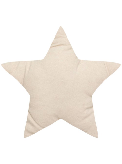 Almofada estrela com padrão metálico - Kiabi
