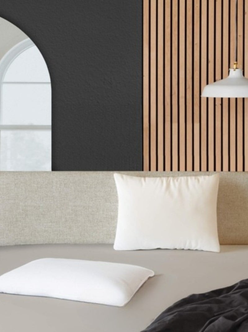 Almofada microfibra oscar douceur d'intérieur Branco - Kiabi