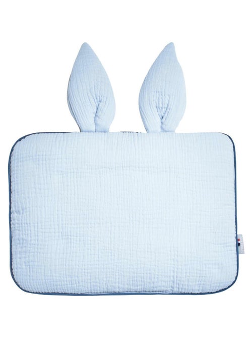 Almofada para bebé plana e reversível em gaze de algodão | sevira kids - Kiabi