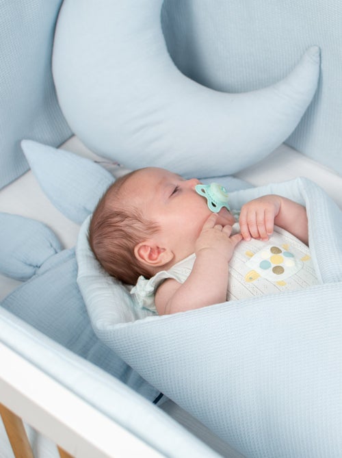 Almofada para bebé plana e reversível em gaze de algodão | sevira kids - Kiabi