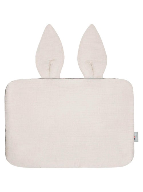 Almofada para bebé plana e reversível em gaze de algodão | sevira kids - Kiabi