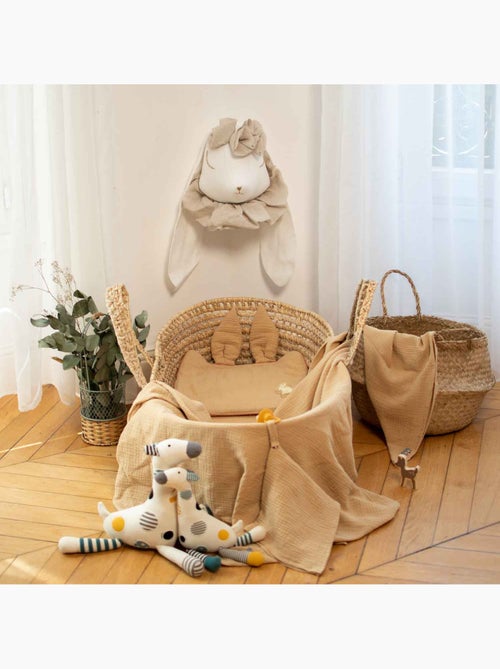Almofada para bebé plana e reversível em gaze de algodão | sevira kids - Kiabi Almofada para bebé plana e reversível em gaze de algodão | sevira kids - Kiabi
