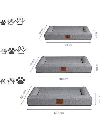 Almofada para cão PELUVIO Kibi - Antiderrapante - Espuma viscoelástica