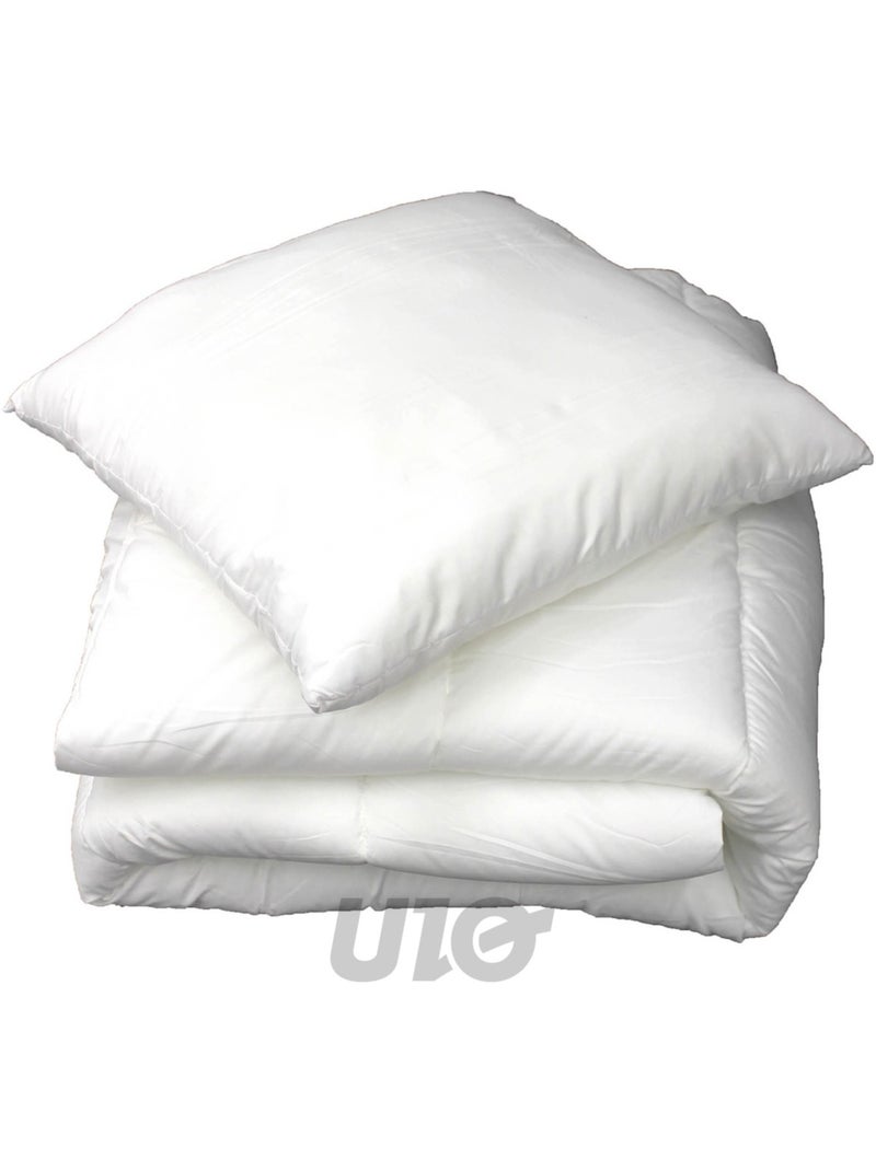 Almofada poliéster douceur d'intérieur Branco - Kiabi