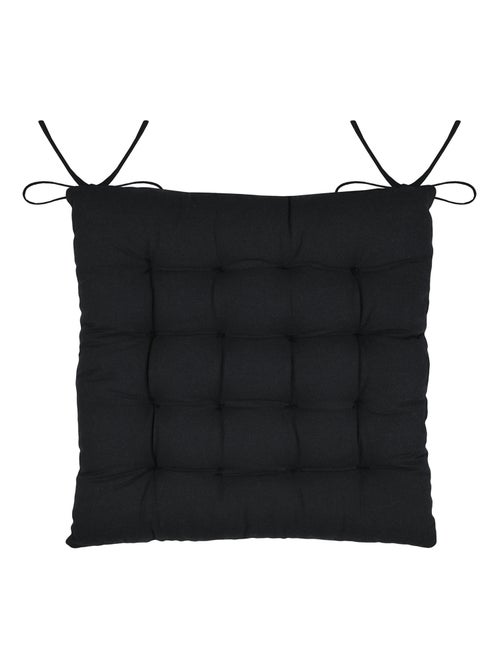 Almofada quadrada para cadeira com padrão de folhagem tropical em algodão - Kiabi Almofada quadrada para cadeira com padrão de folhagem tropical em algodão - Kiabi