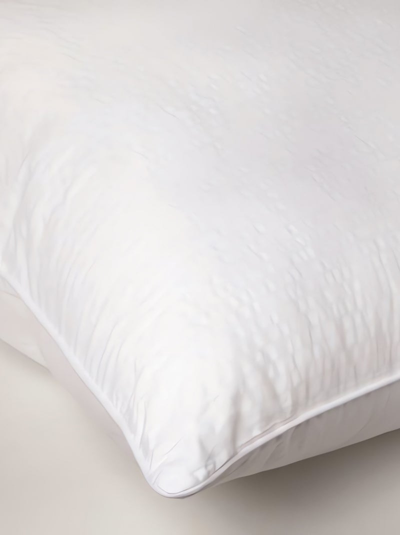 Almofada retangular com aspeto em relevo Branco - Kiabi