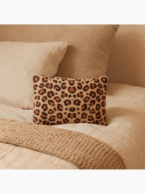 Almofada térmica com motivo leopardo - Kiabi