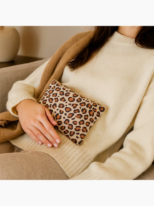 Almofada térmica com motivo leopardo - Kiabi