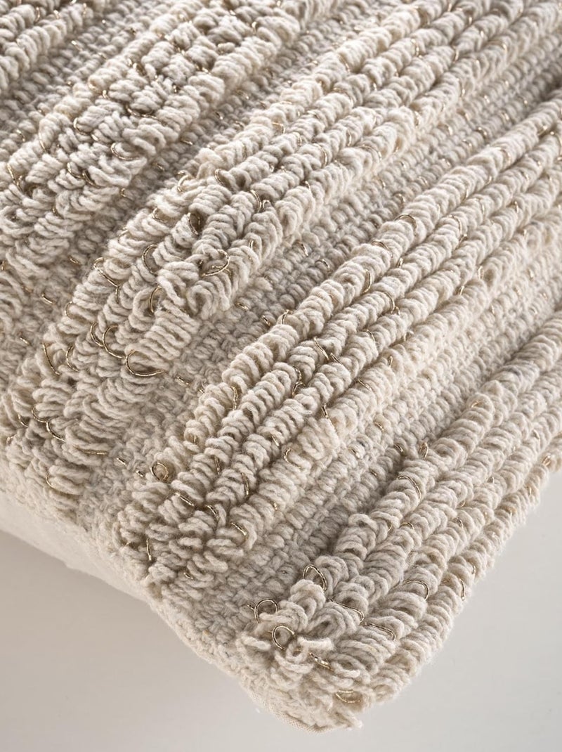 Almofadas decorativas poliéster kiyo promo linge Bege - Kiabi