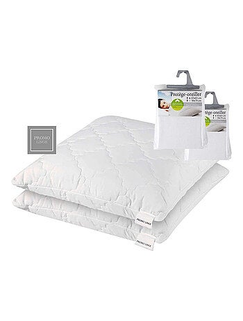 Almofadas poliéster flocon mémoire de forme promo linge