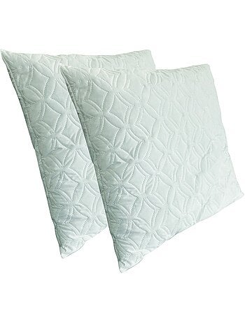 Almofadas poliéster flocon mémoire de forme promo linge