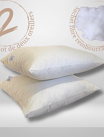 Almofadas poliéster moelleux promo linge