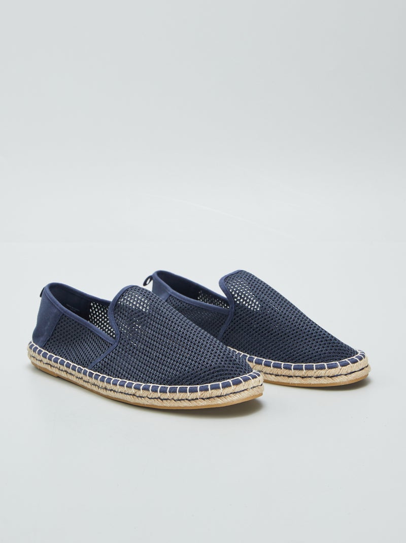Alpargatas ajuradas AZUL - Kiabi