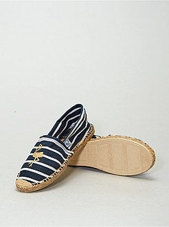 Alpargatas em lona - Kiabi