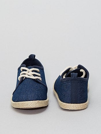 Alpargatas em material têxtil estilo ténis - Kiabi