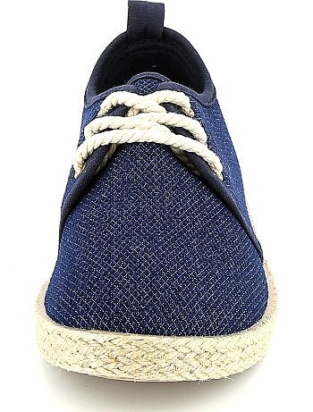 Alpargatas em material têxtil estilo ténis - Kiabi