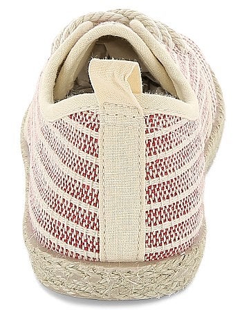 Alpargatas em material têxtil estilo ténis - Kiabi