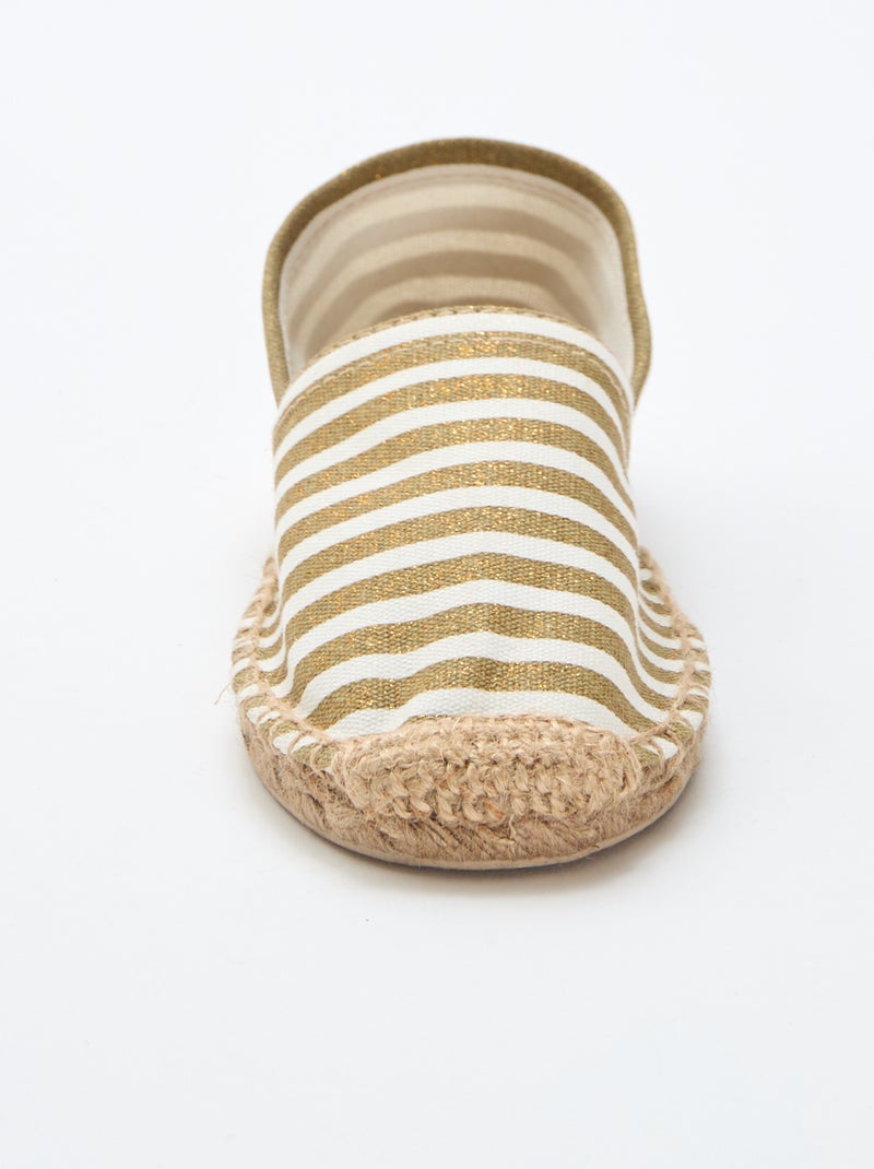 Alpercatas com padrão estampado Amarelo - Kiabi