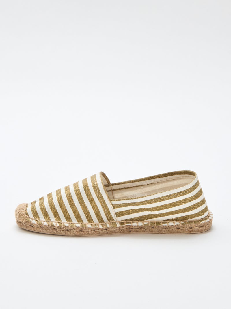 Alpercatas com padrão estampado Amarelo - Kiabi