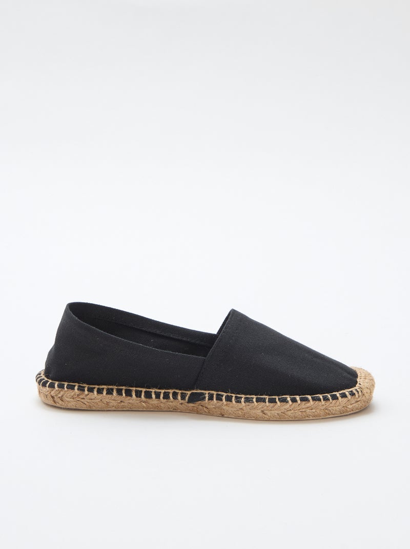 Alpercatas com padrão estampado Preto - Kiabi
