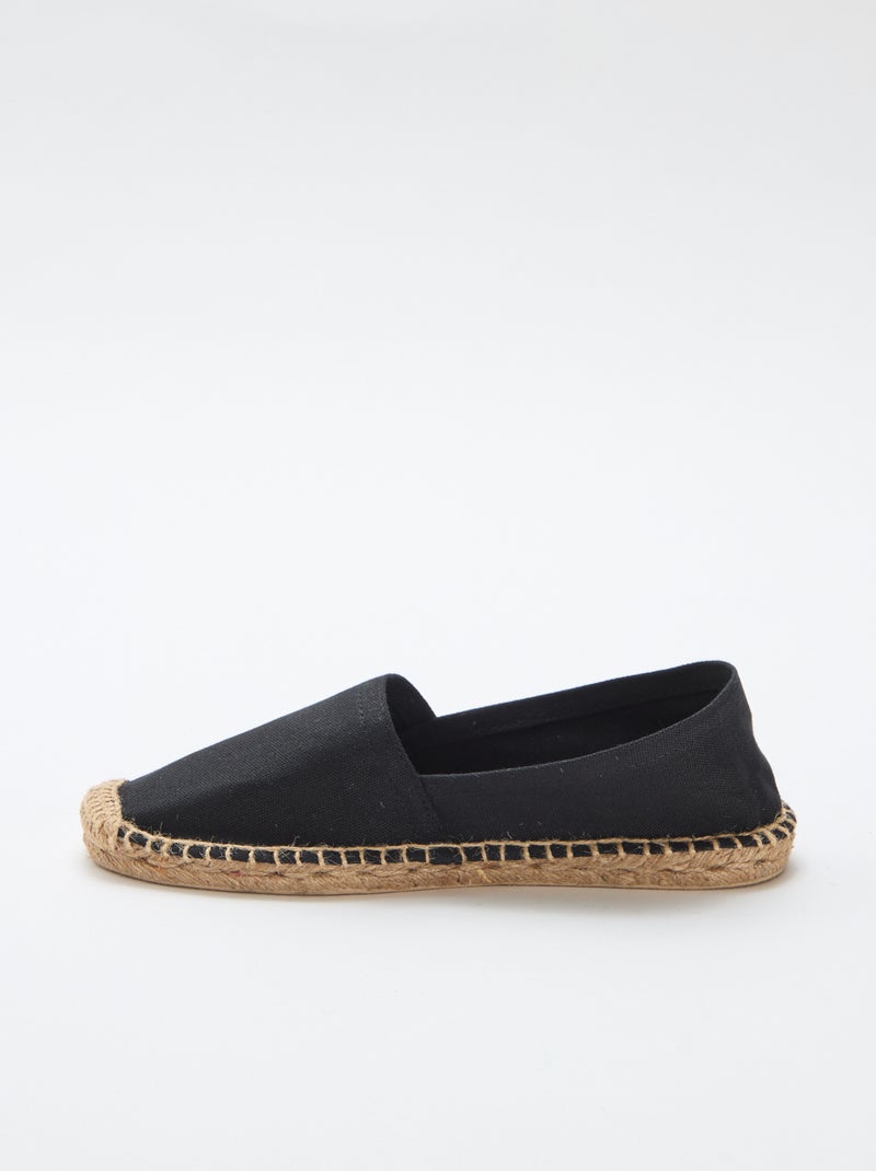 Alpercatas com padrão estampado Preto - Kiabi