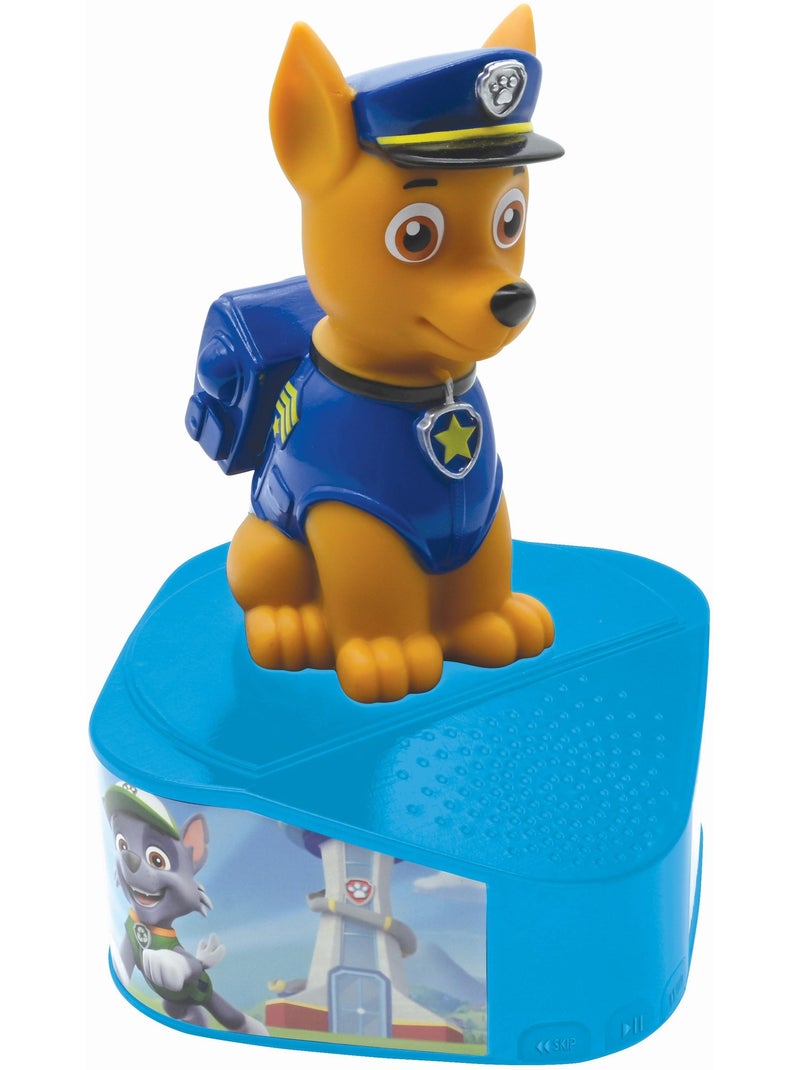 Altifalante bluetooth com estatueta luminosa chase Azul - Kiabi