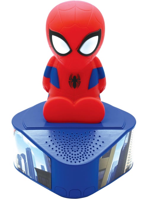 Altifalante bluetooth com estatueta luminosa do homemaranha - Kiabi