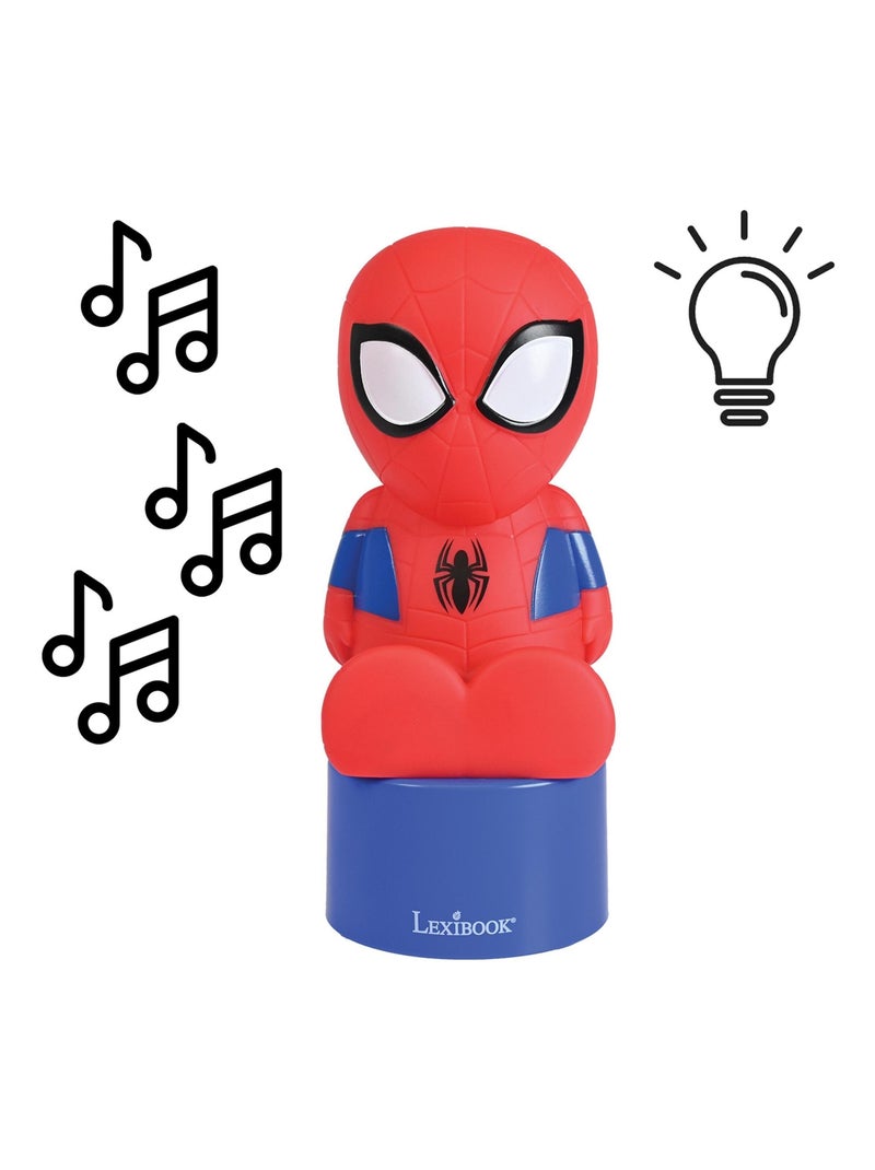 Altifalante bluetooth com luz de presença do homemaranha Vermelho - Kiabi