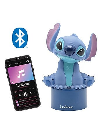 Altifalante bluetooth com luz de presença stitch