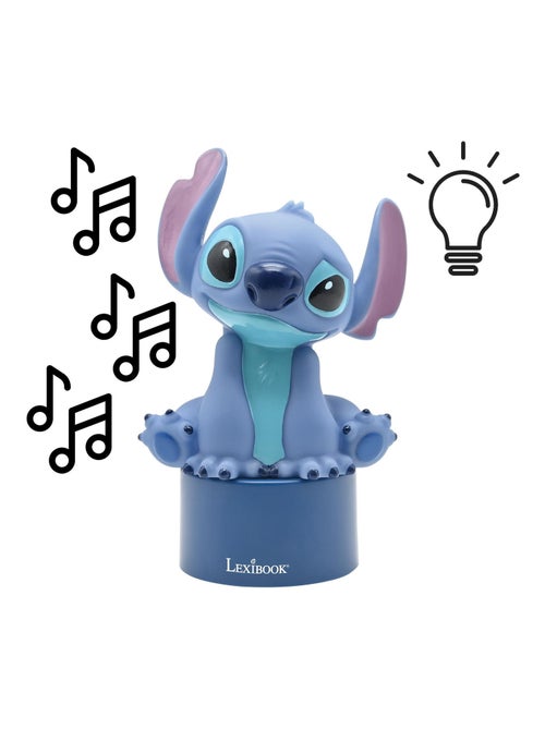 Altifalante bluetooth com luz de presença stitch - Kiabi
