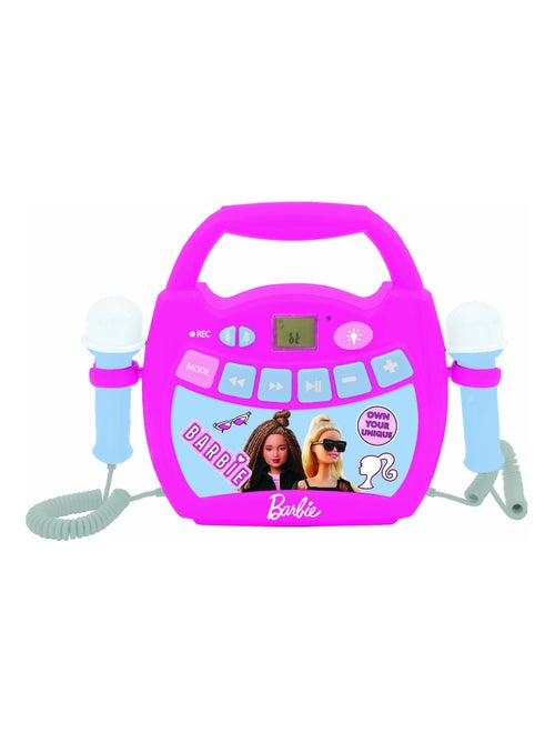 Altifalante bluetooth da barbie com microfones e efeitos de luz - Kiabi