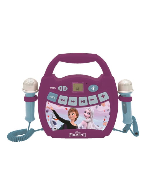 Altifalante bluetooth disney frozen luz com microfones e bateria recarregável - Kiabi