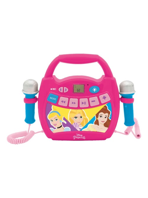 Altifalante bluetooth disney princesa com luzes e microfones e bateria recarregável incluída - Kiabi