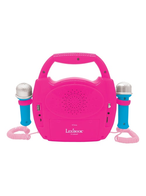 Altifalante bluetooth disney princesa com luzes e microfones e bateria recarregável incluída - Kiabi